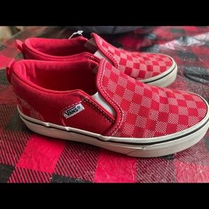 Vans kids slip on for kids Size 13 US youth for little kids